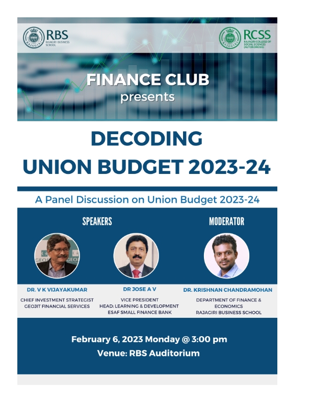 Panel Discussion on the Union Budget 2023-24
