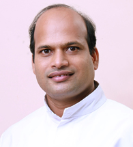 Rev. Fr. Reginold John CMI ,  Administrator, Rajagiri Valley Campus